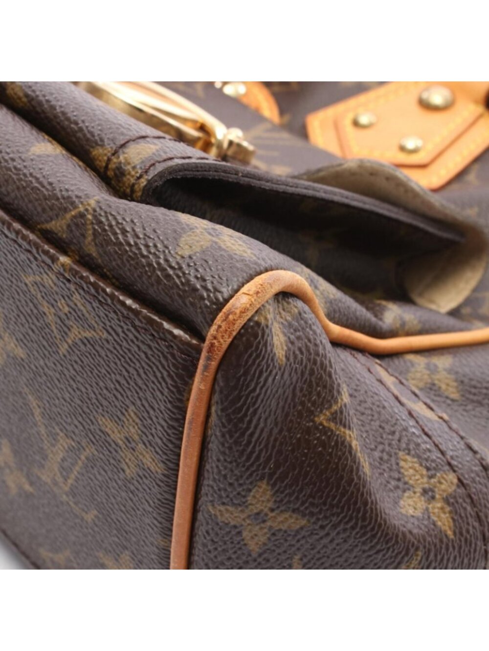 Louis Vuitton Handbag Manhattan GM Monogram Leather - Picture 9 of 13